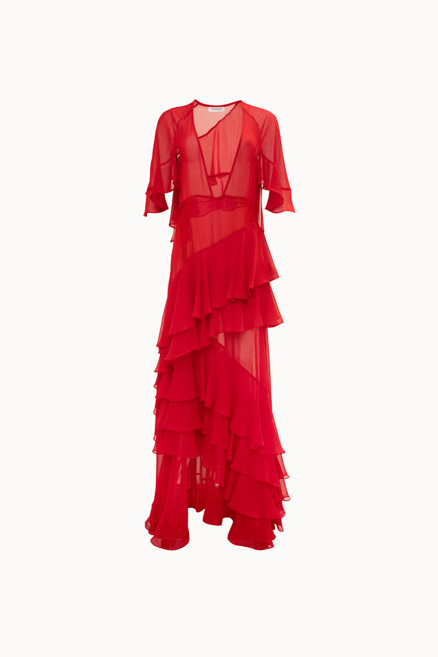 VASSIA'S RED PASSION DRESS