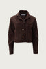 BROWN SUEDE JACKET