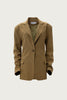 KHAKI SLIM FIT BLAZER