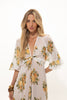 YELLOW FLOWER “JUNE” DRESS