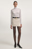 DEADLINE MINI SKIRT LIGHT BEIGE