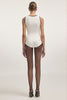 CLAUDIA SLEEVELESS BODYSUIT OFF WHITE