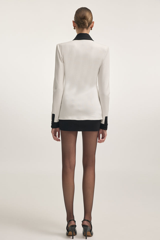 DEADLINE SHIRT WHITE/BLACK