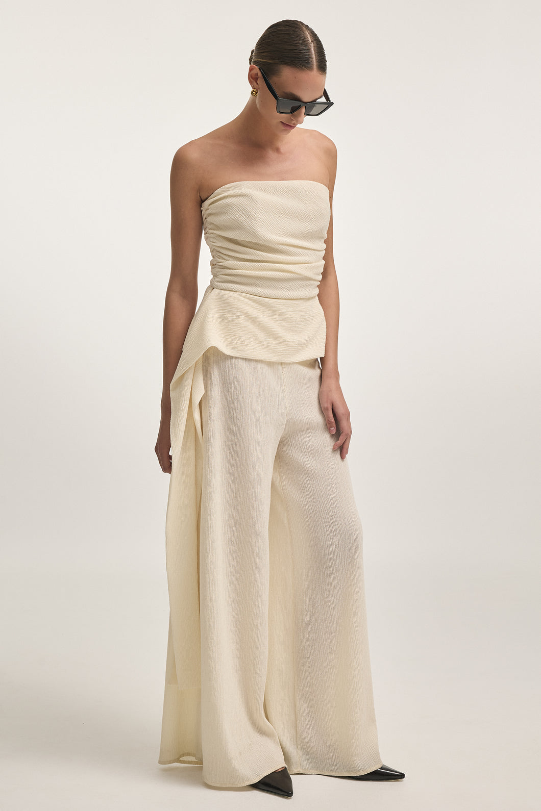 SUBWAY TROUSERS ECRU