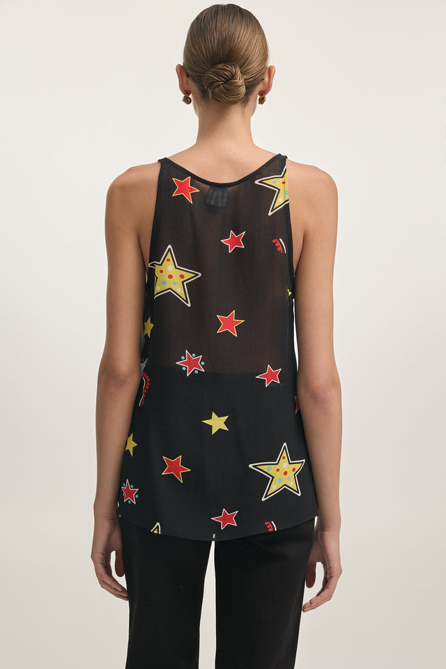 SKYLINE TOP MULTICOLOUR