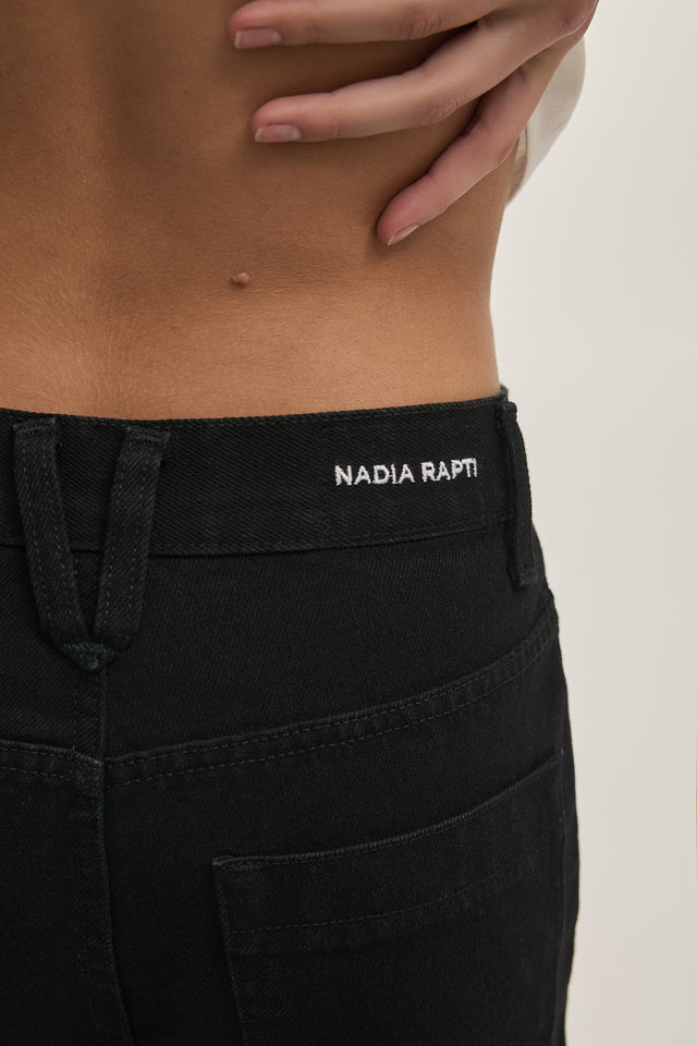 MARTINI DENIM TROUSERS BLACK