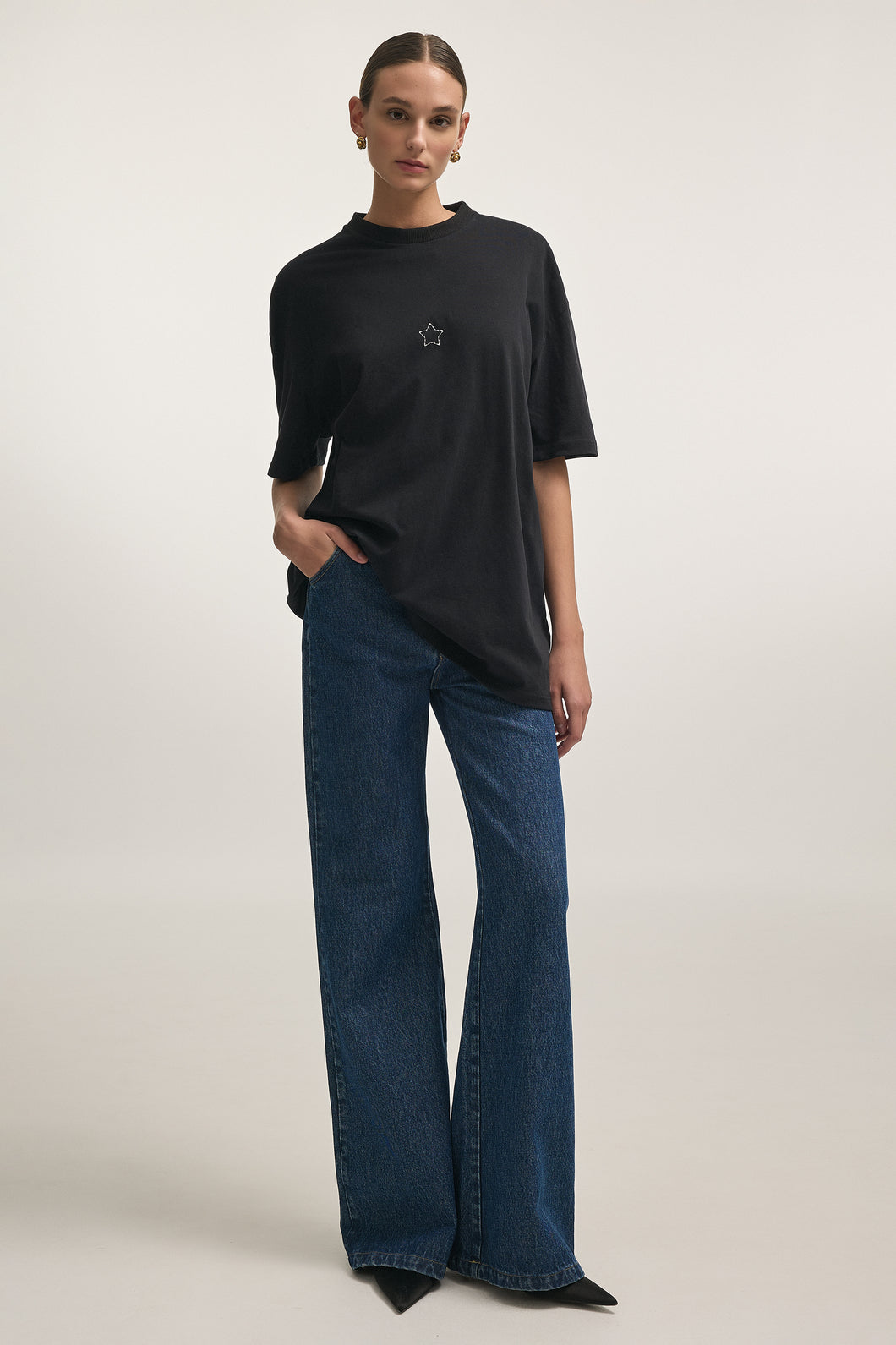 HOLLYWOOD T-SHIRT BLACK