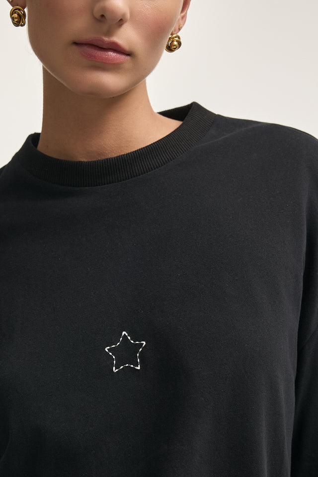 HOLLYWOOD T-SHIRT BLACK