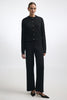 ROXANNE KNITTED TROUSERS BLACK