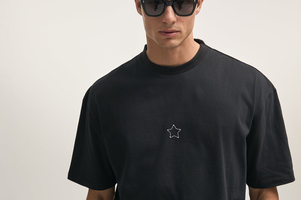 HOLLYWOOD T-SHIRT BLACK
