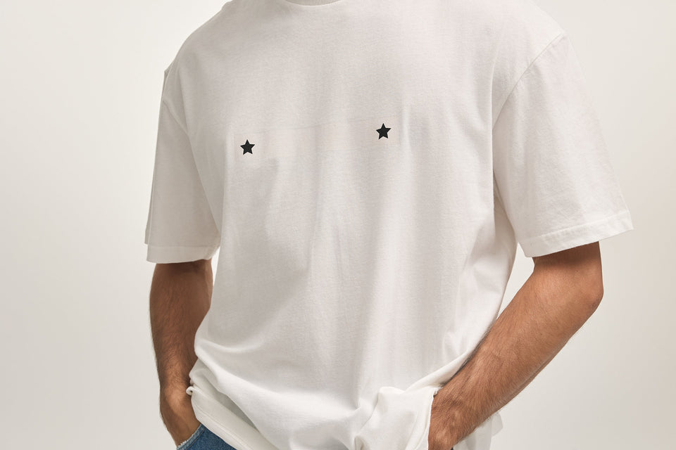 24H STAR T-SHIRT M/W OFF WHITE