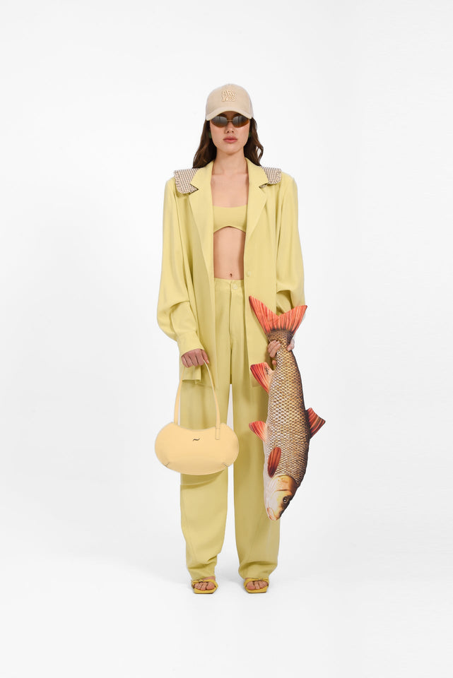 NOA OVERSIZED BLAZER LIME