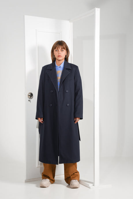 NEW DAWN COAT |BLUE