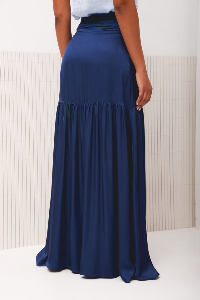 CORAL SKIRT BLUE