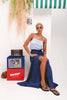 CORAL SKIRT BLUE