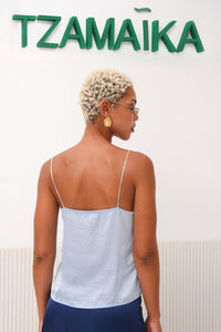 CORAL TOP LIGHT BLUE