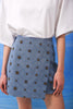 AMBER MINI WRAP SKIRT