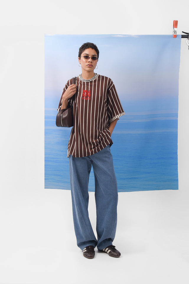 ISLA T-SHIRT |BROWN