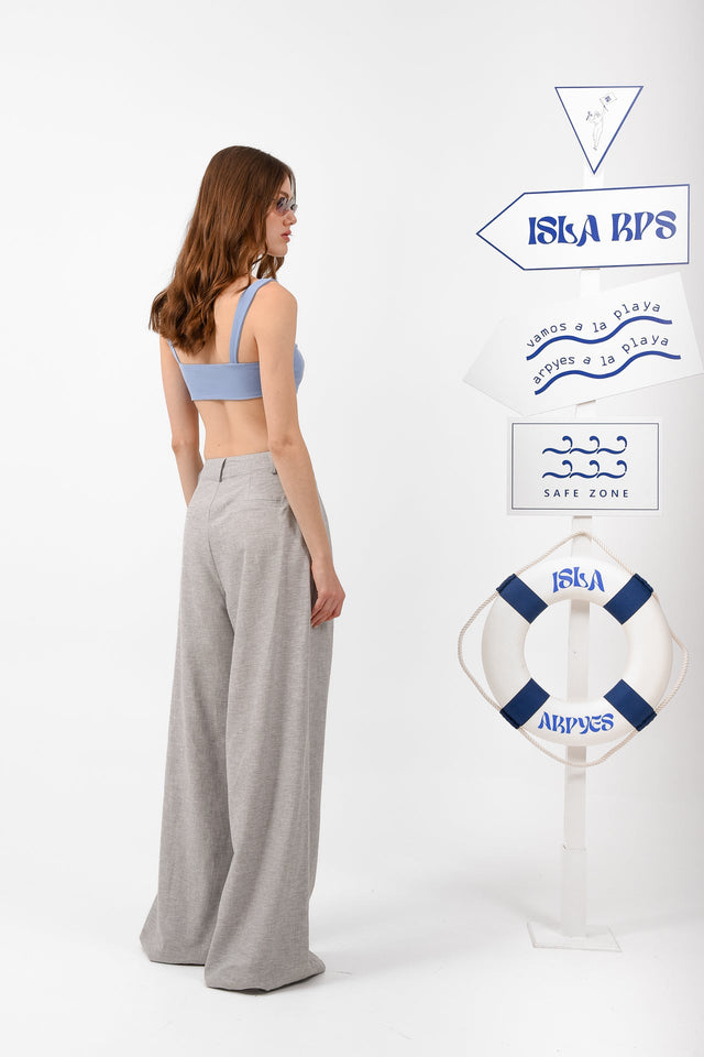 NO PLANS BRA LIGHT BLUE