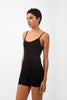 MUSE UNDERGARMENT BODYSUIT SHORTS BLACK