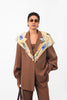 NOA OVERSIZED BLAZER BROWN