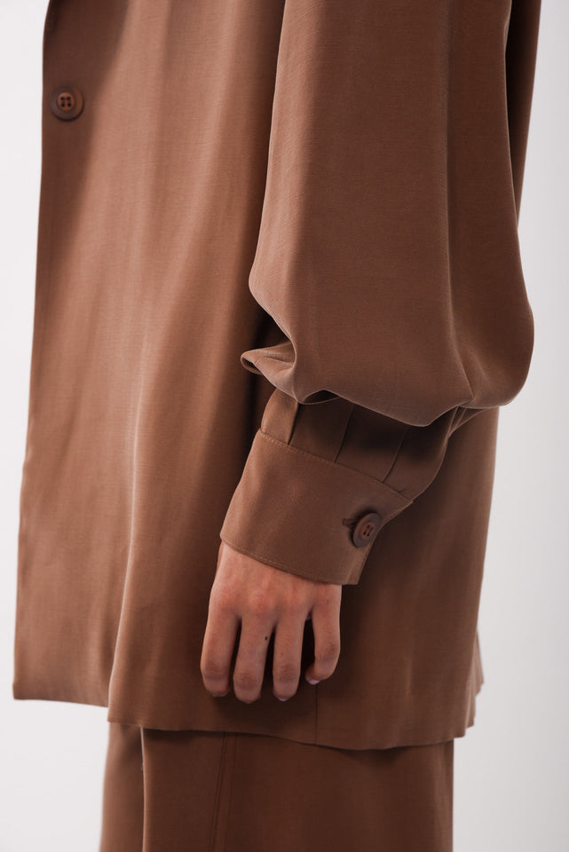 NOA OVERSIZED BLAZER BROWN