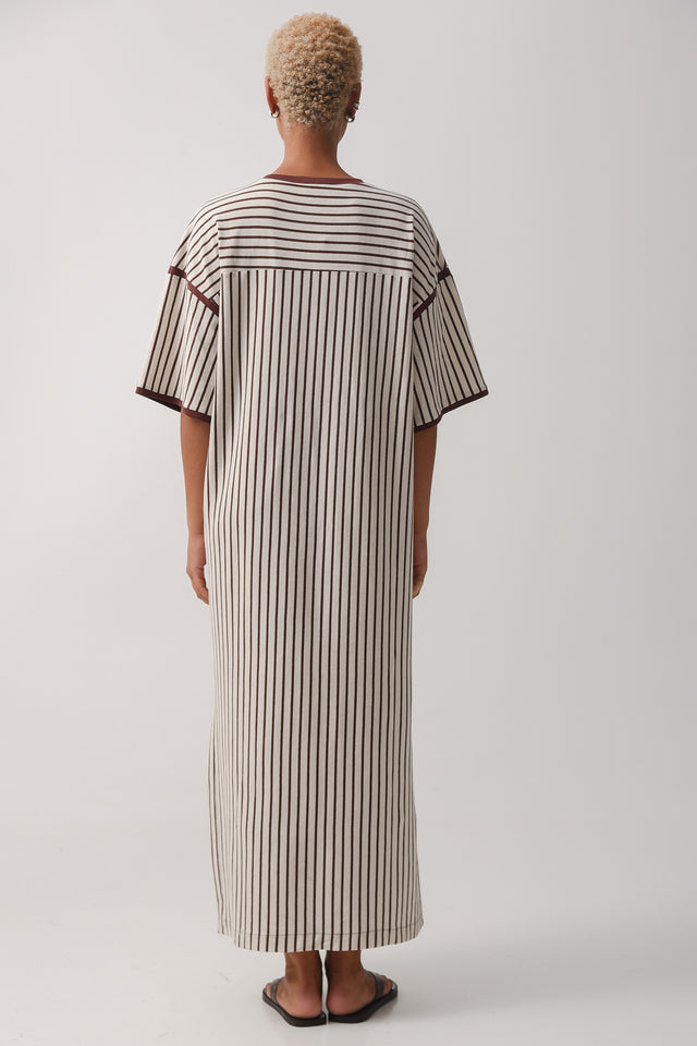 JAMAICA DRESS BROWN