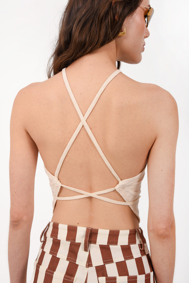 SANDY TOP |VANILLA