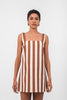 MAUI DRESS |BROWN