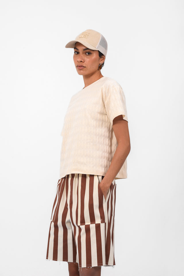 SANDY T-SHIRT |VANILLA
