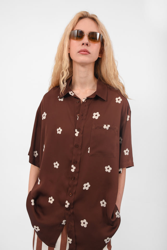 DAISY SHIRT |BROWN