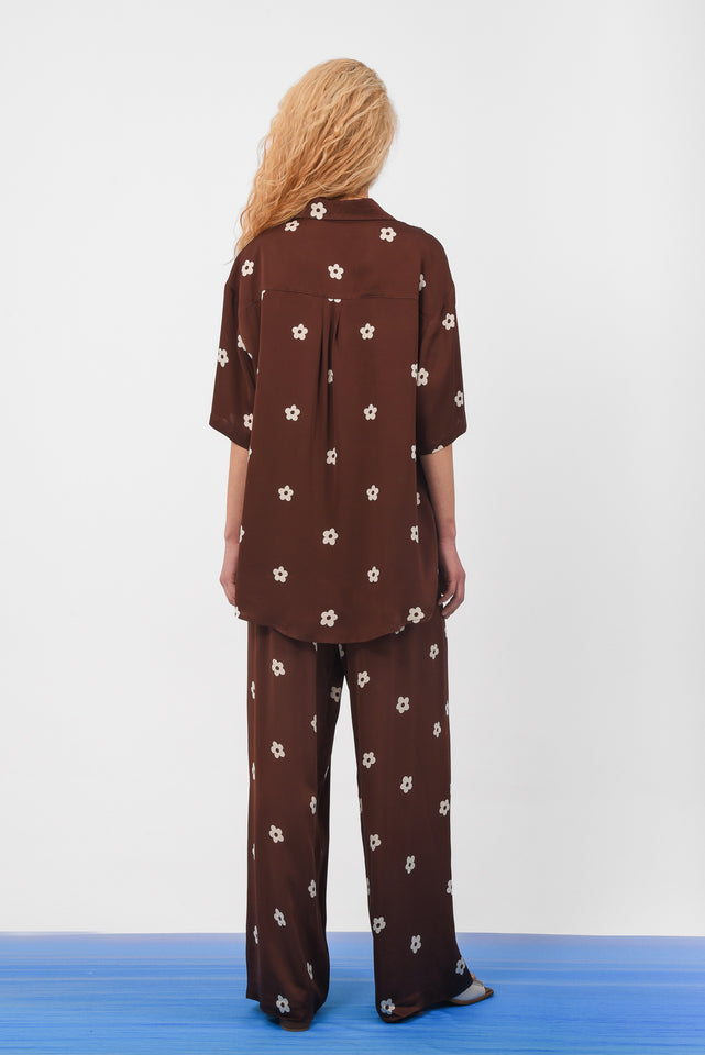 DAISY SHIRT |BROWN