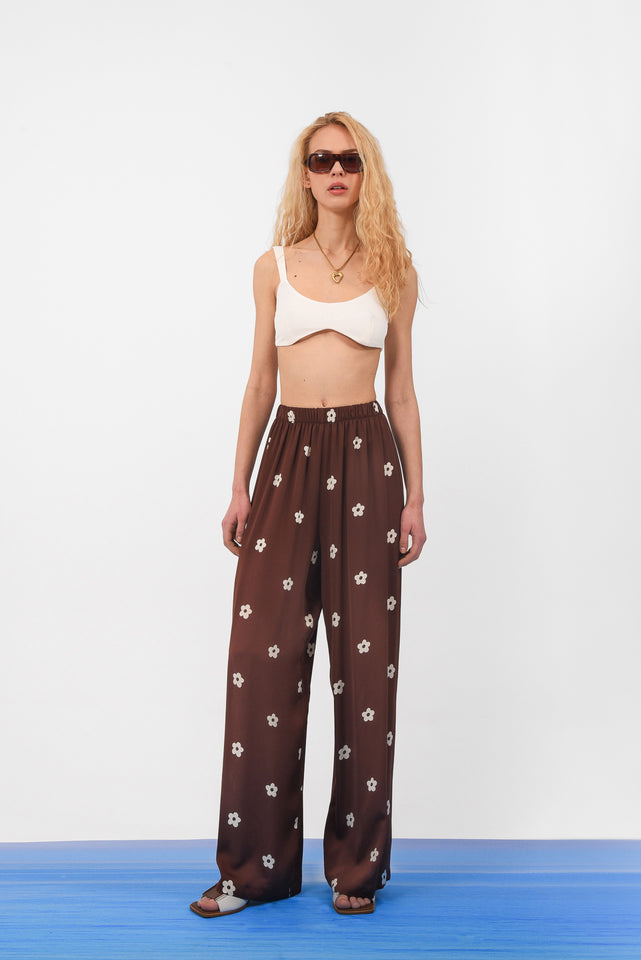 DAISY PANTS |BROWN