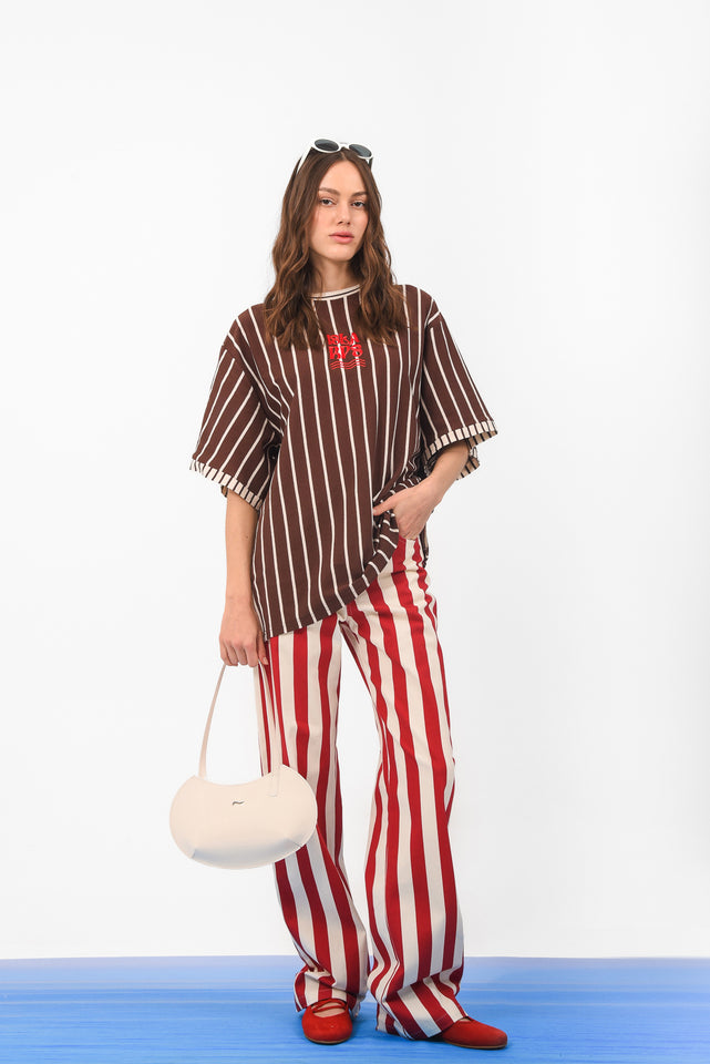ISLA T-SHIRT |BROWN