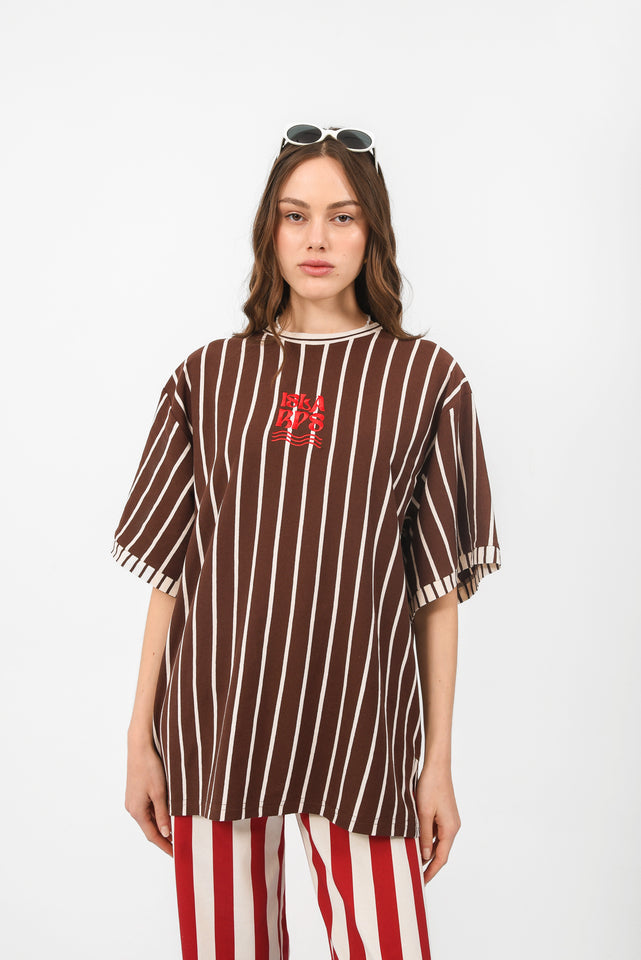 ISLA T-SHIRT |BROWN
