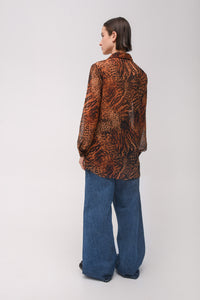 ROSA SHIRT ANIMAL MIXED