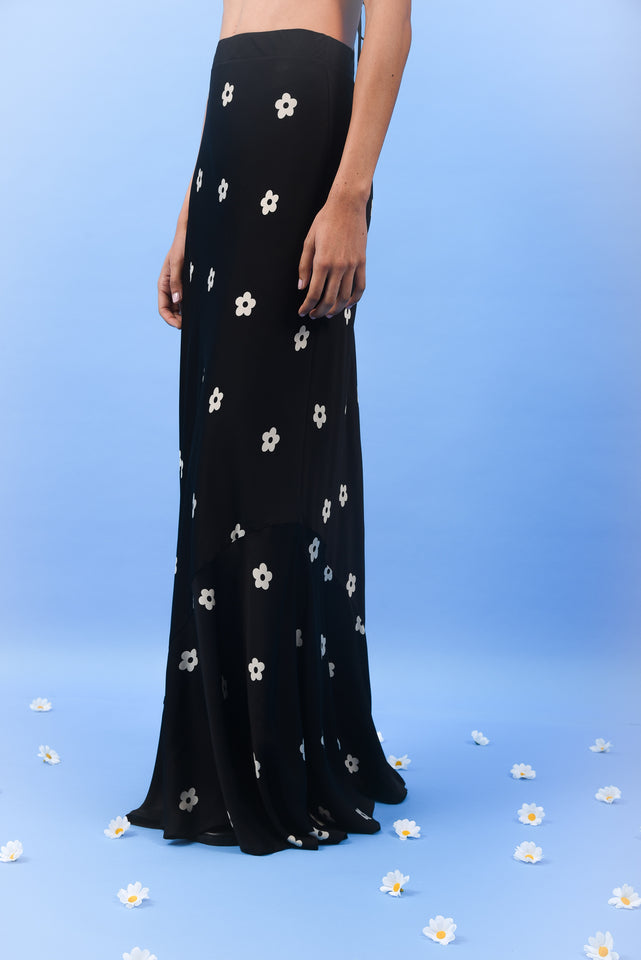 DAISY SKIRT |BLACK