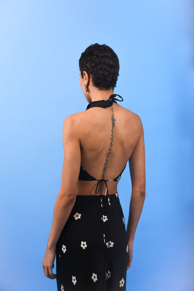 DAISY TOP |BLACK