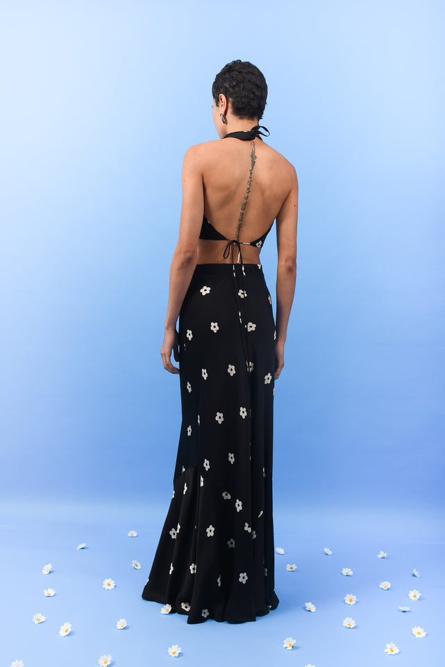 DAISY SKIRT |BLACK