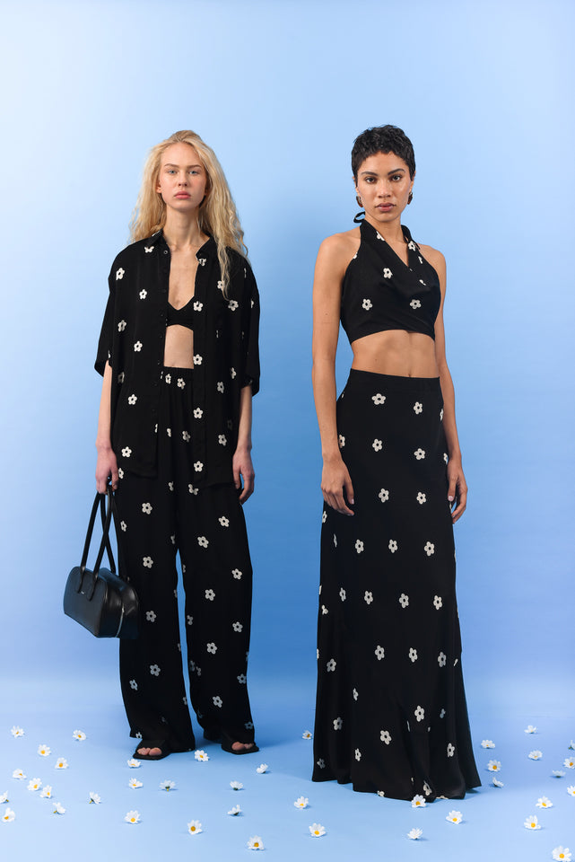 DAISY TOP |BLACK