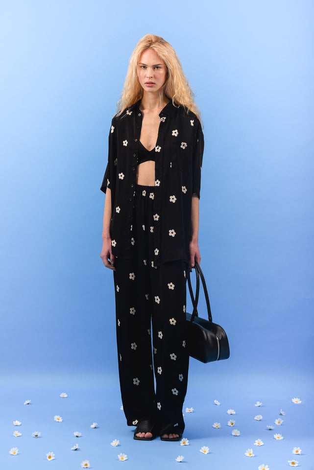 DAISY SHIRT |BLACK