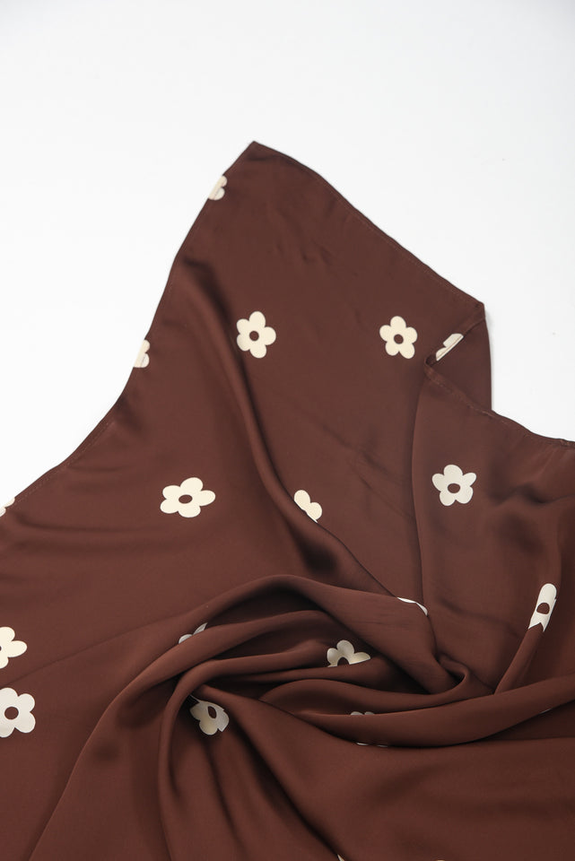 DAISY SCARF BROWN