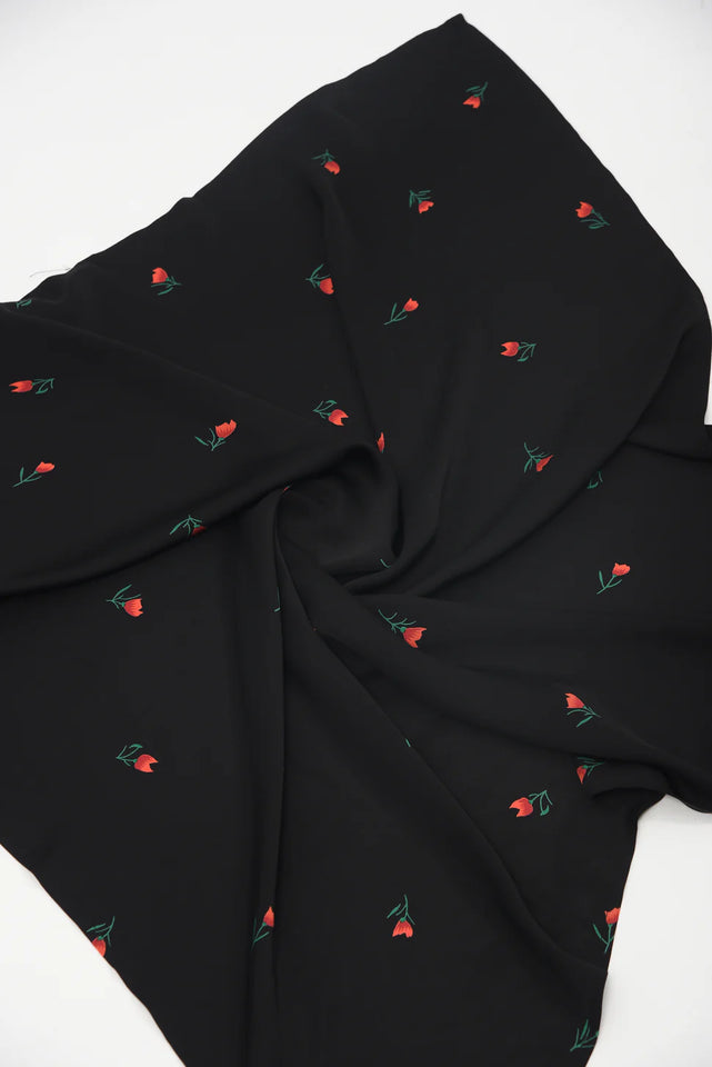 RIVIERA SCARF BLACK