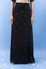 RIVIERA LONG SKIRT BLACK
