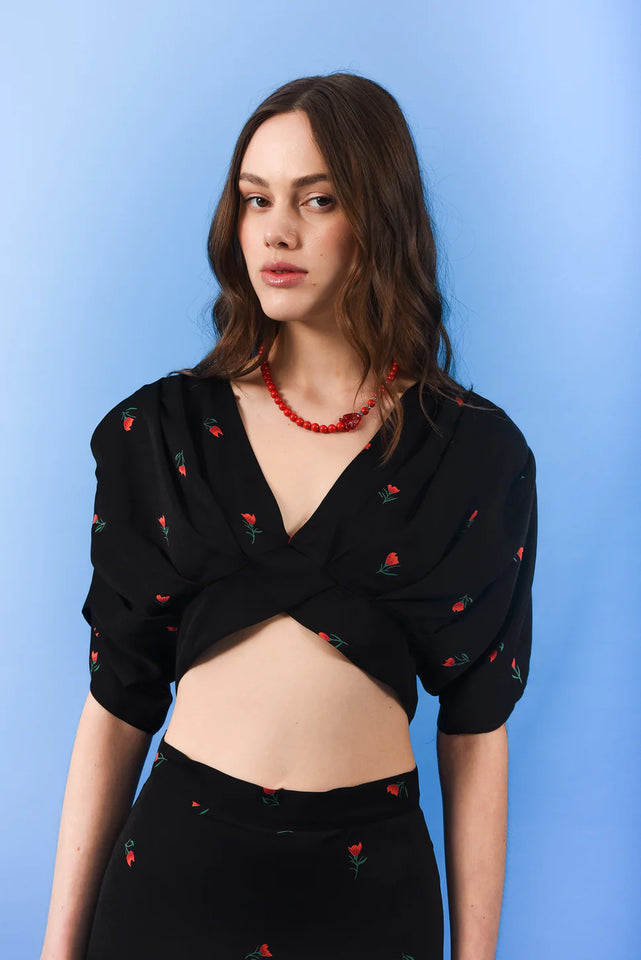 RIVIERA TOP BLACK