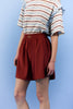 PEAK SHORTS |TERRACOTA