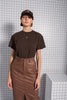 MOMENTUM MAXI SKIRT |BROWN