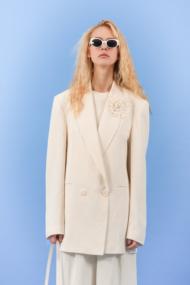 JUNE BLAZER ECRU