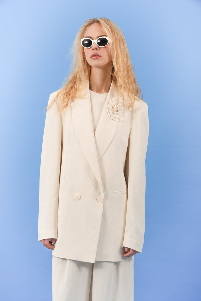 JUNE BLAZER ECRU