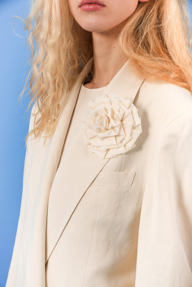 JUNE BLAZER ECRU